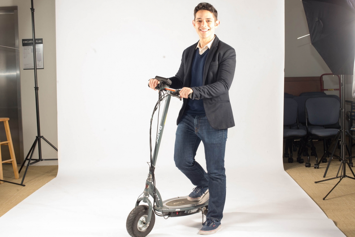 Smart scooters: A new course called CE 186: Design of Cyber-Physical Systems uses scooters as a way to study electric vehicles and the energy grid.