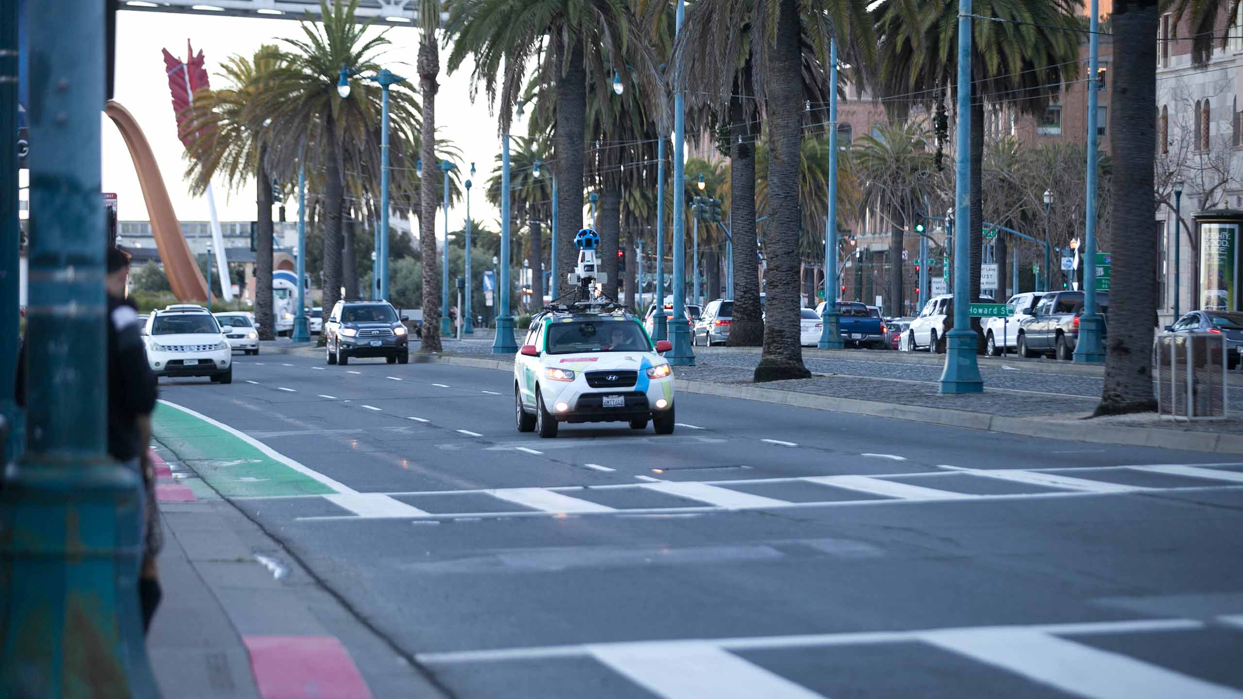 Google Street View Car in San Francisco
