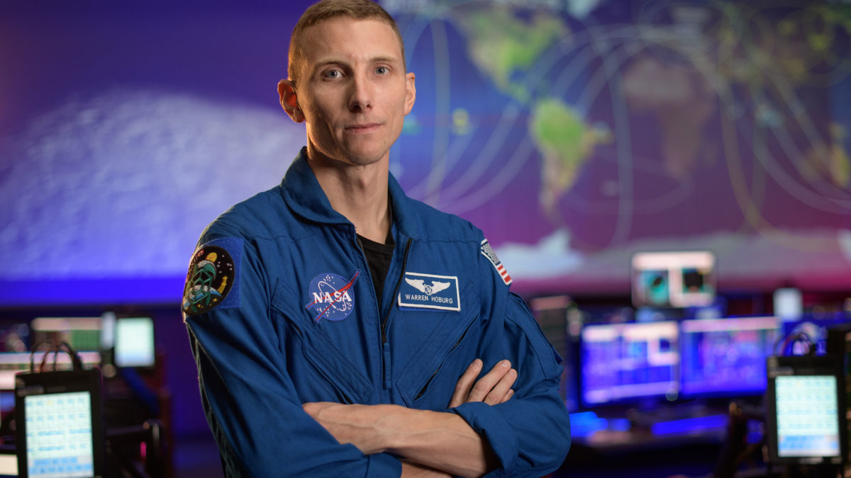 Astronaut Warren Hoburg