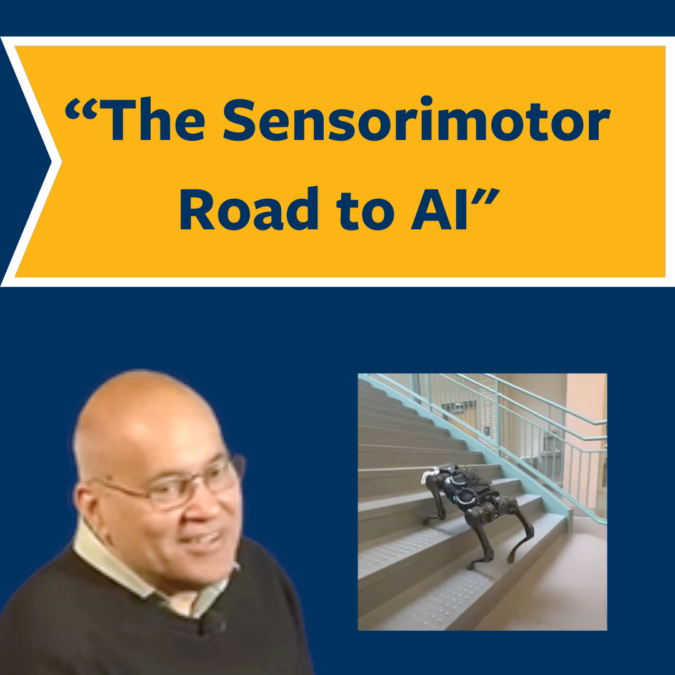 The sensorimotor road to AI